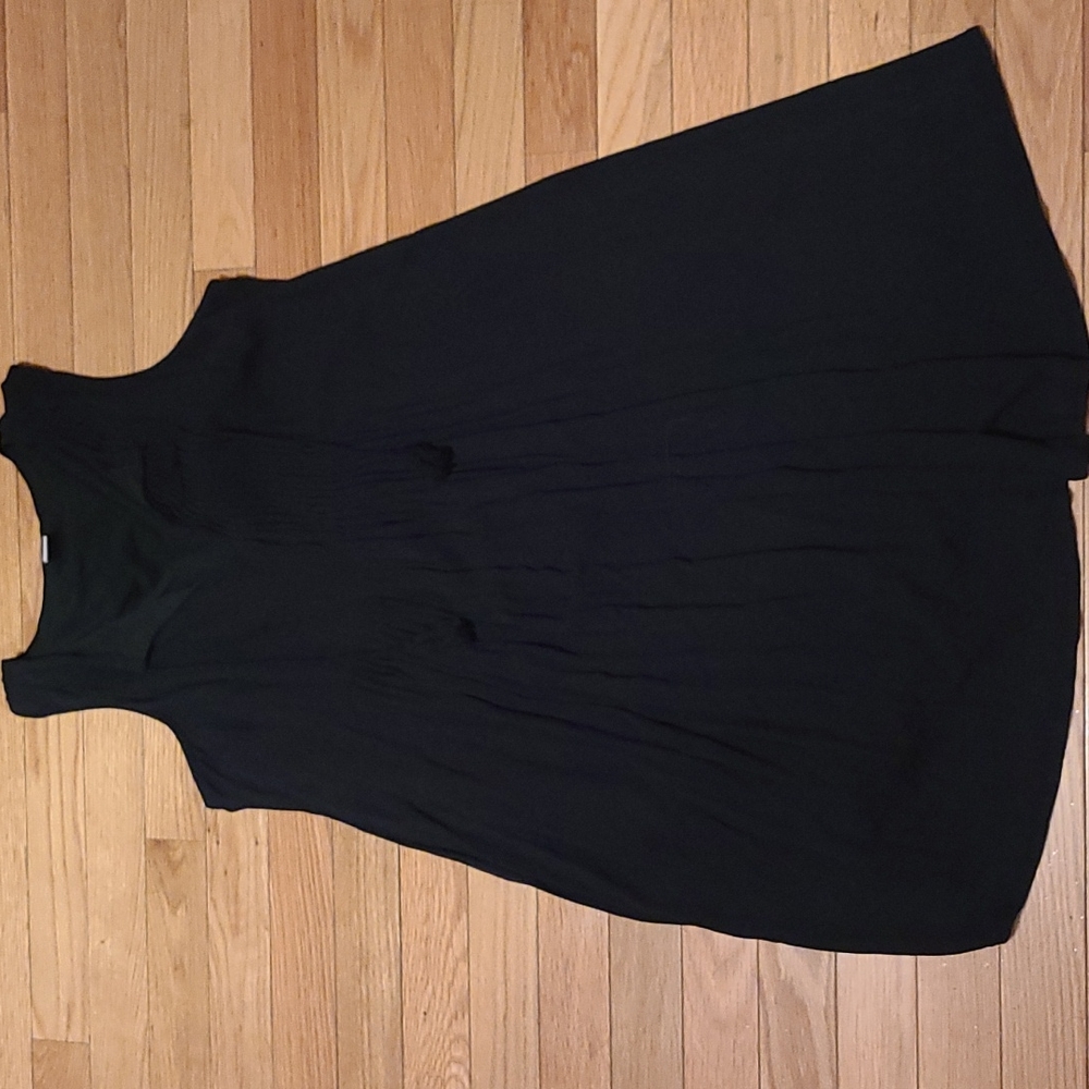 Black dress lined